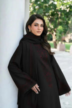 Black Embroidered Lawn 3Pcs Set for Women