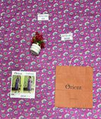 Pink Printed Dobby Lawn 2Pcs Shirt Trouser Set