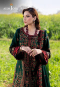 3 piece lawn suit Asim jofa Heavy Embroidered
