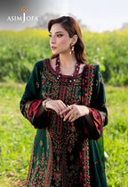 3 piece lawn suit Asim jofa Heavy Embroidered