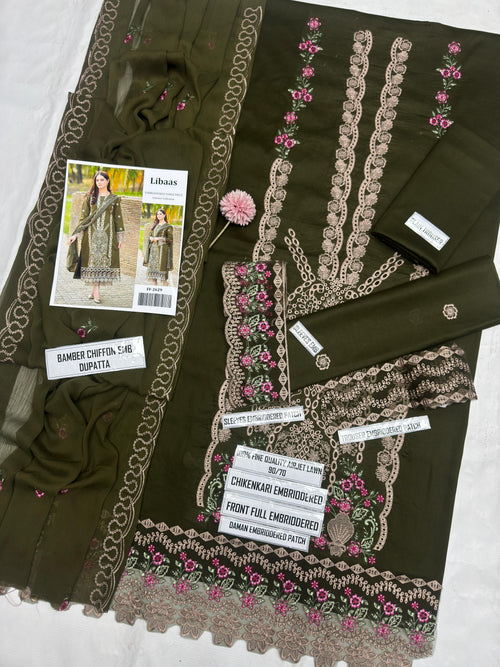 3 piece lawn suit LIBAAS