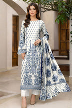 3 piece lawn suit Mausummery V6-1