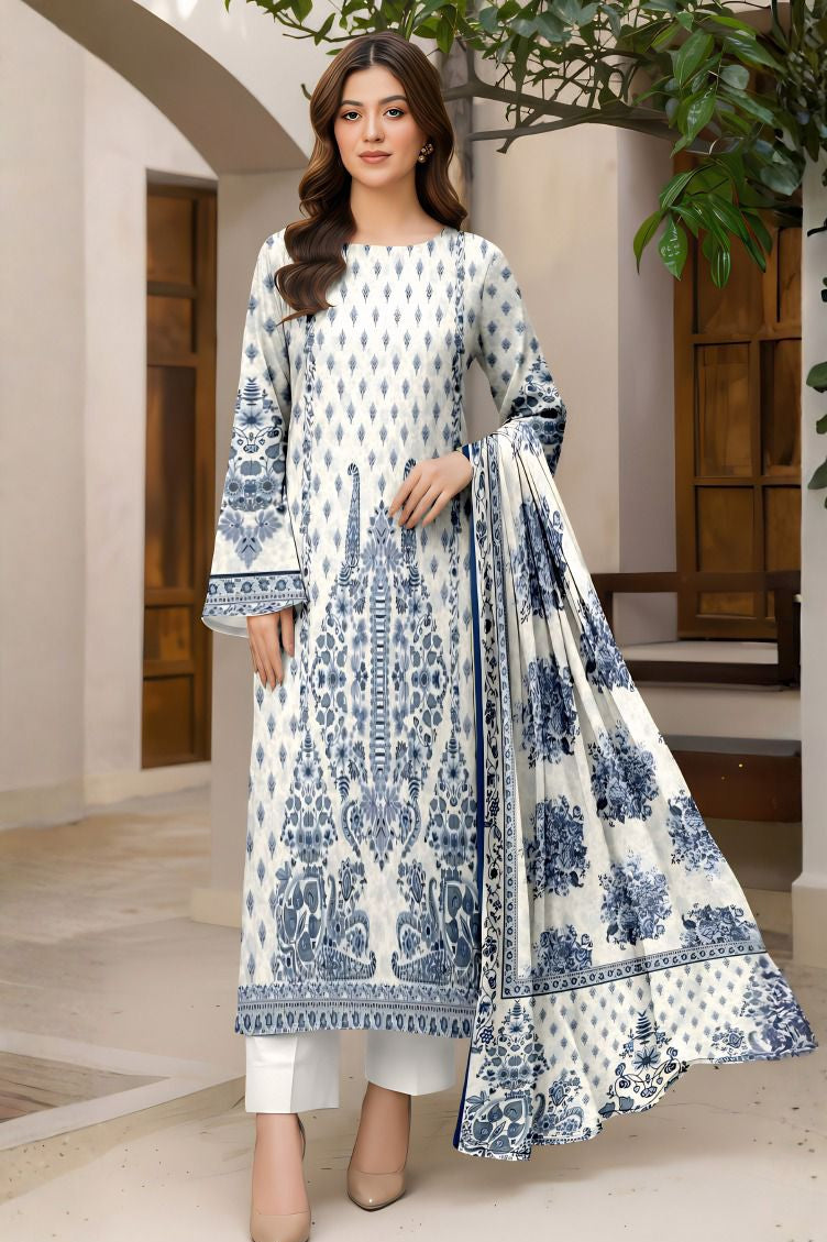 3 piece lawn suit Mausummery V6-1