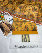3 piece lawn suit Mausummery V6-4