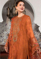 Maria B unstitched 3 piece embroidered summer suit