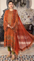 Maria B unstitched 3 piece embroidered summer suit