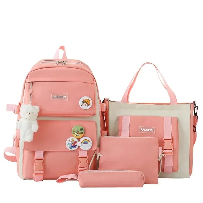 School Bag 4 Piece Set