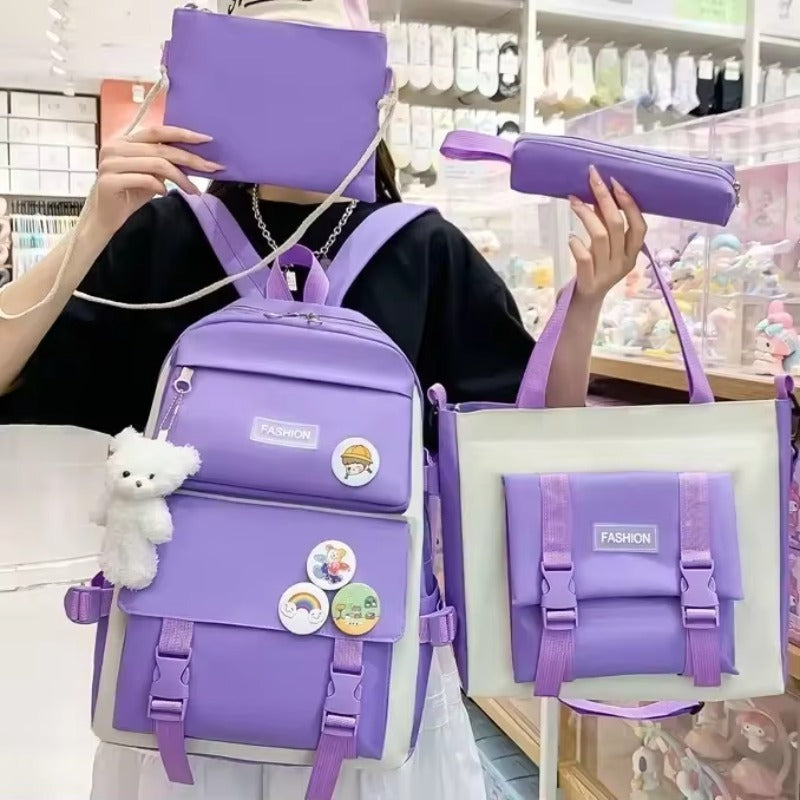 School Bag 4 Piece Set